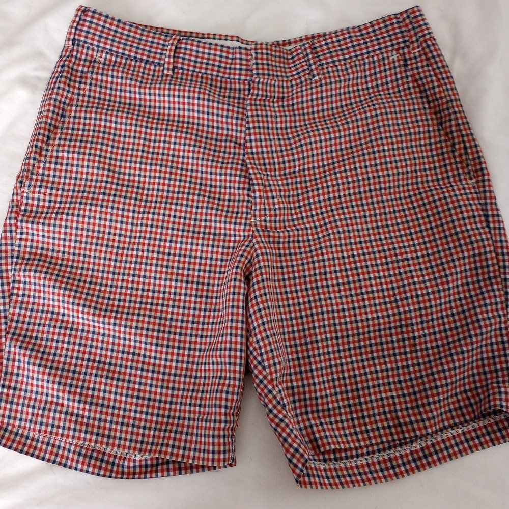 *UNBRANDED* 90's retro plaid shorts